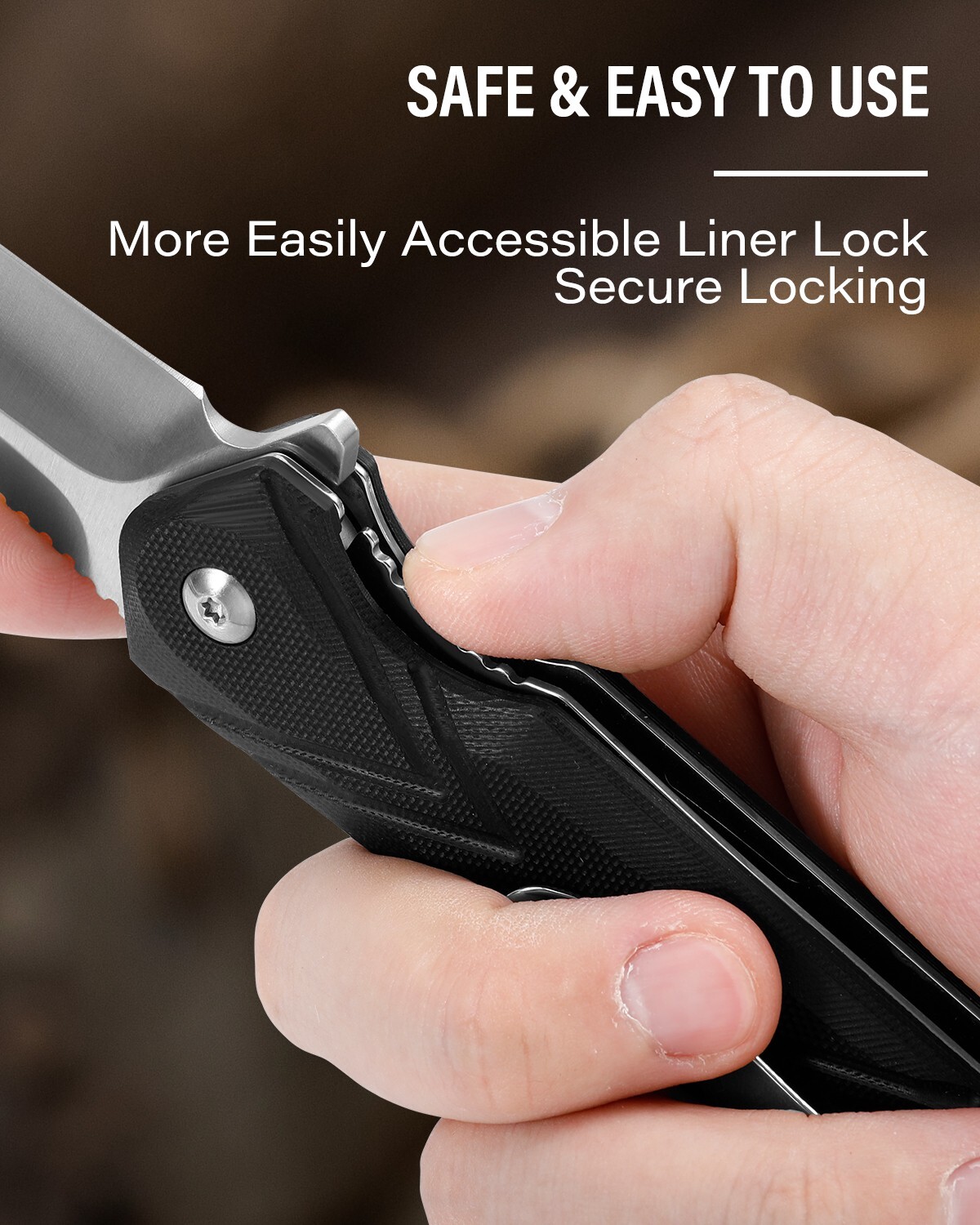 Folding Knives Edc Folding Pocket Knife Black Assisted Opening Folding Knife ED