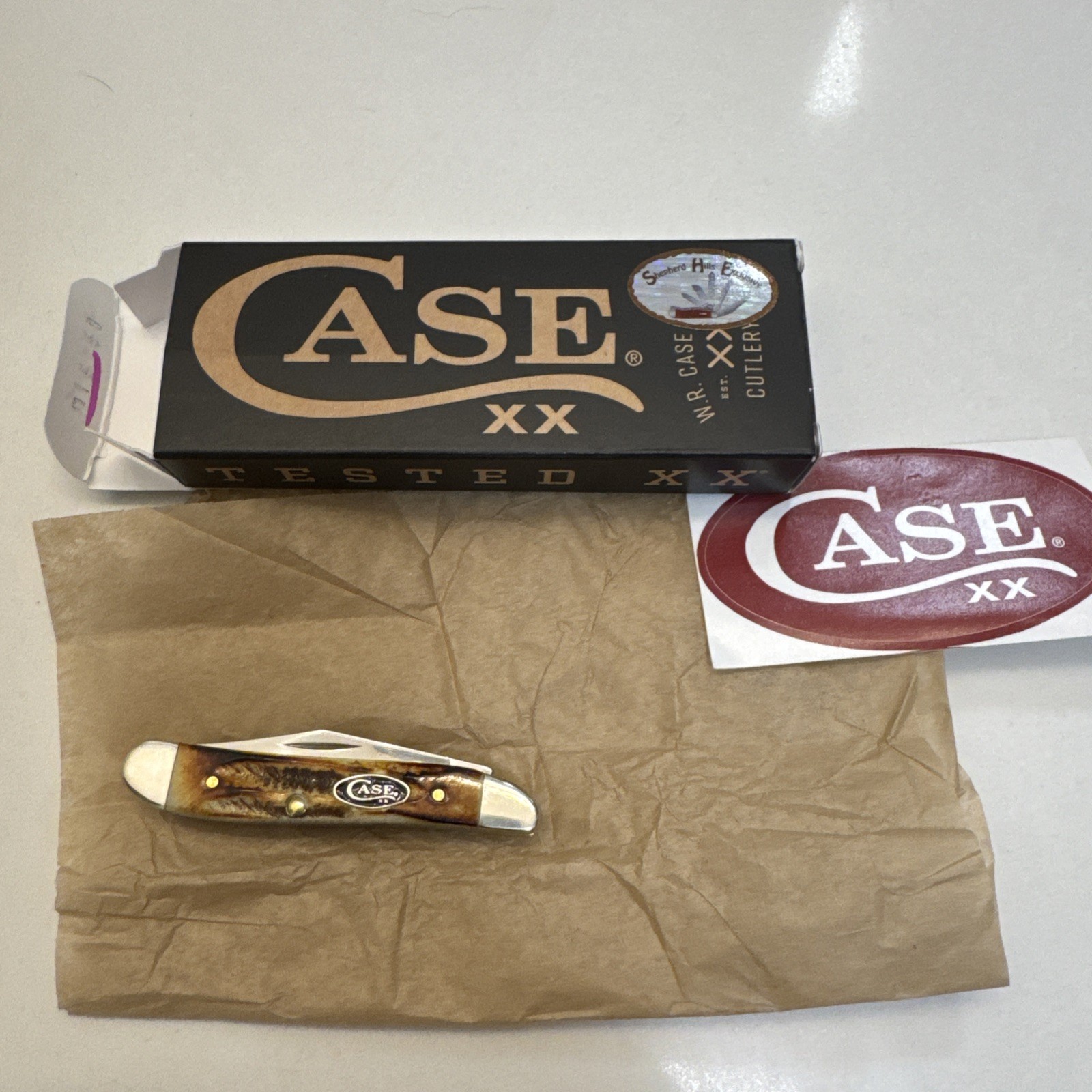 Case 6.5 Bonestag Peanut 6.5220 Stainless Steel USA
