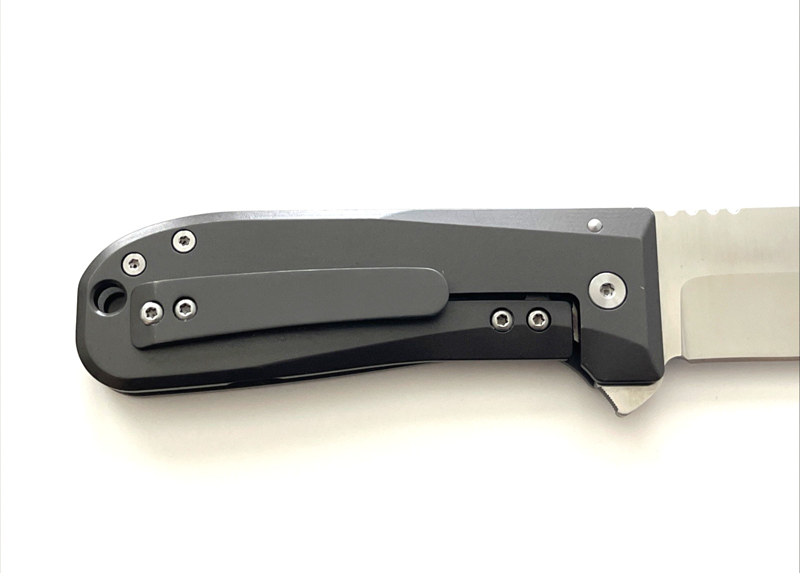 WESN 04 Allman Folding Knife CPM S35VN Blade Titanium Handle