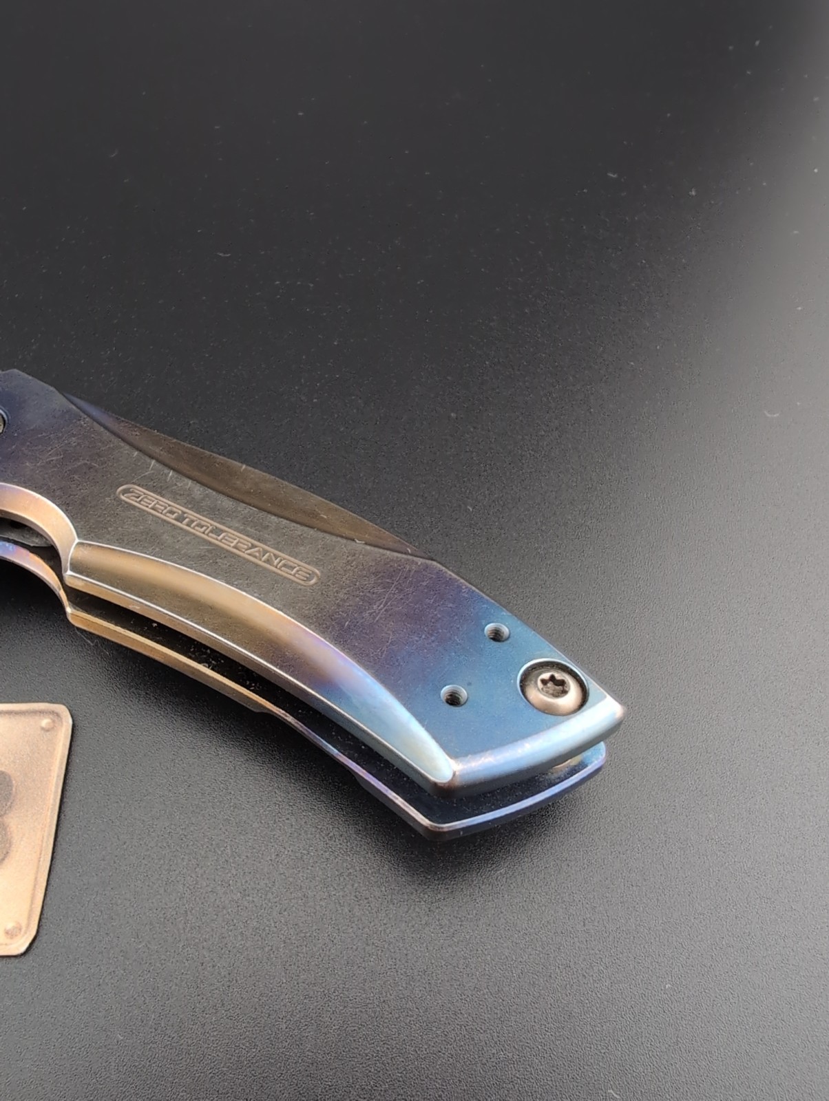 Zero Tolerance – ZT 0900 Les George Flame Anodized Titanium – BS-69