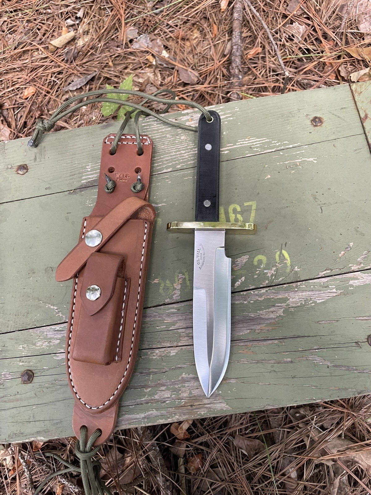 Wall Knives, Solingen Fighter model With C model sheath
