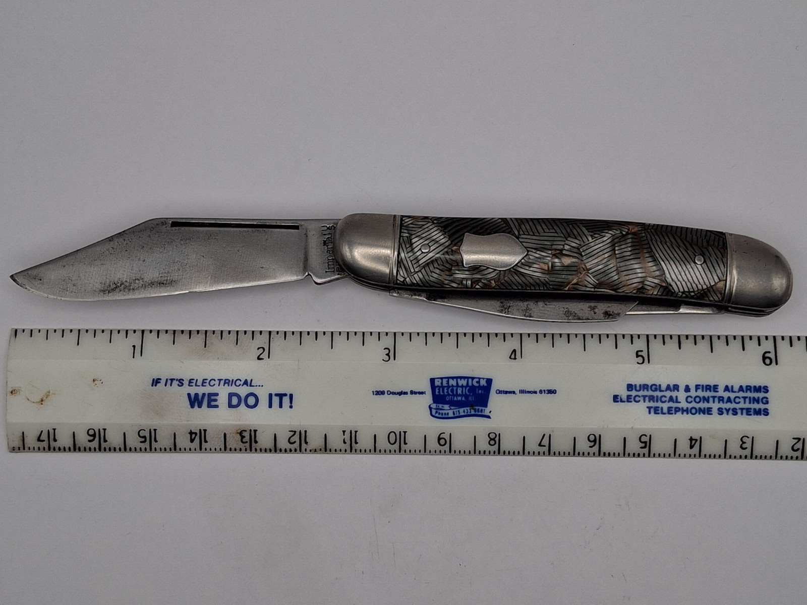 Imperial serpentine Stockman 2.75″ Folding Pocket Knife Made In USA 1956-88