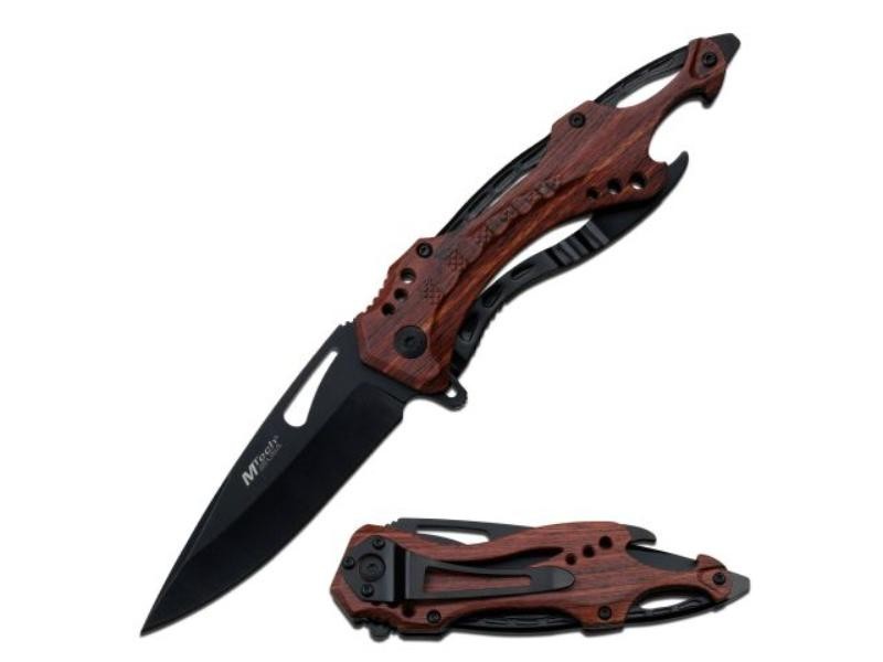 MTECH USA 8″ Spring Assisted Tactical Pocket Folding Survival Knife w/Clip