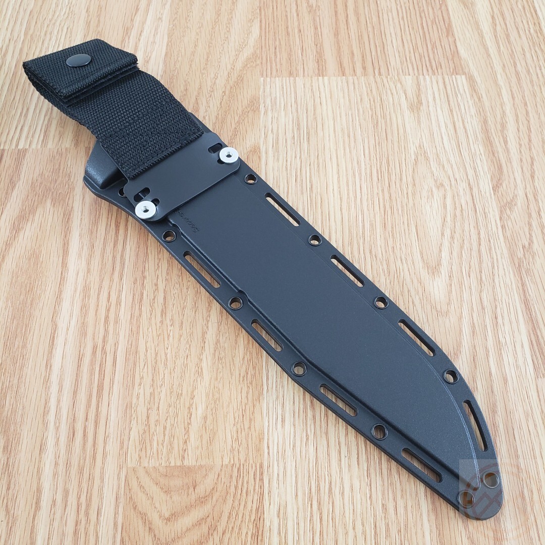 Cold Steel Trail Master Fixed Knife 9.5″ 52100 Steel Blade Black Kray-Ex Handle
