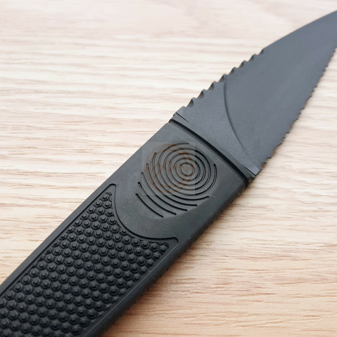 Cold Steel FGX Skean Training Fixed Knife 4″ Black Grivory Blade Rubber Handle