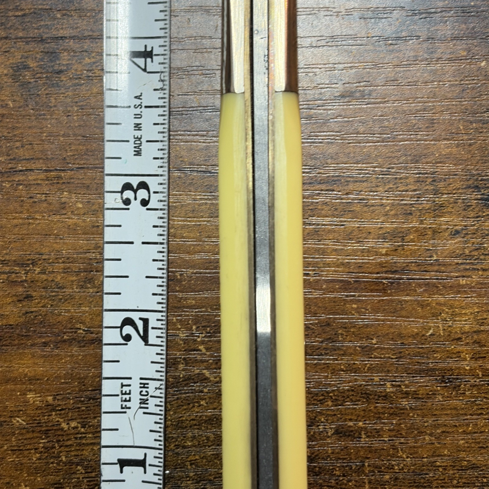 Buck Granddaddy Yellow Barehead Barlow USA -etched Blade -331-1 Of 900