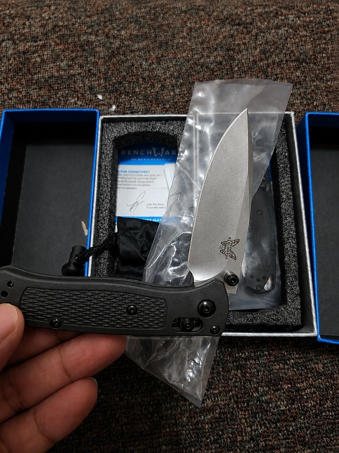 Benchmade Mini Bugout 533 Custom-CPM-S30V Folding Knife Multiple Colours Availab