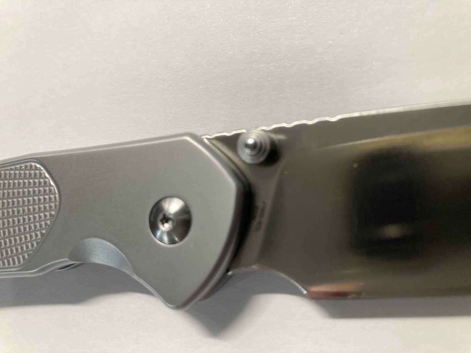 NEW IN BOX CJRB Pyrite Knife 3.1″ S90V Steel Blade button lock foldin drop point