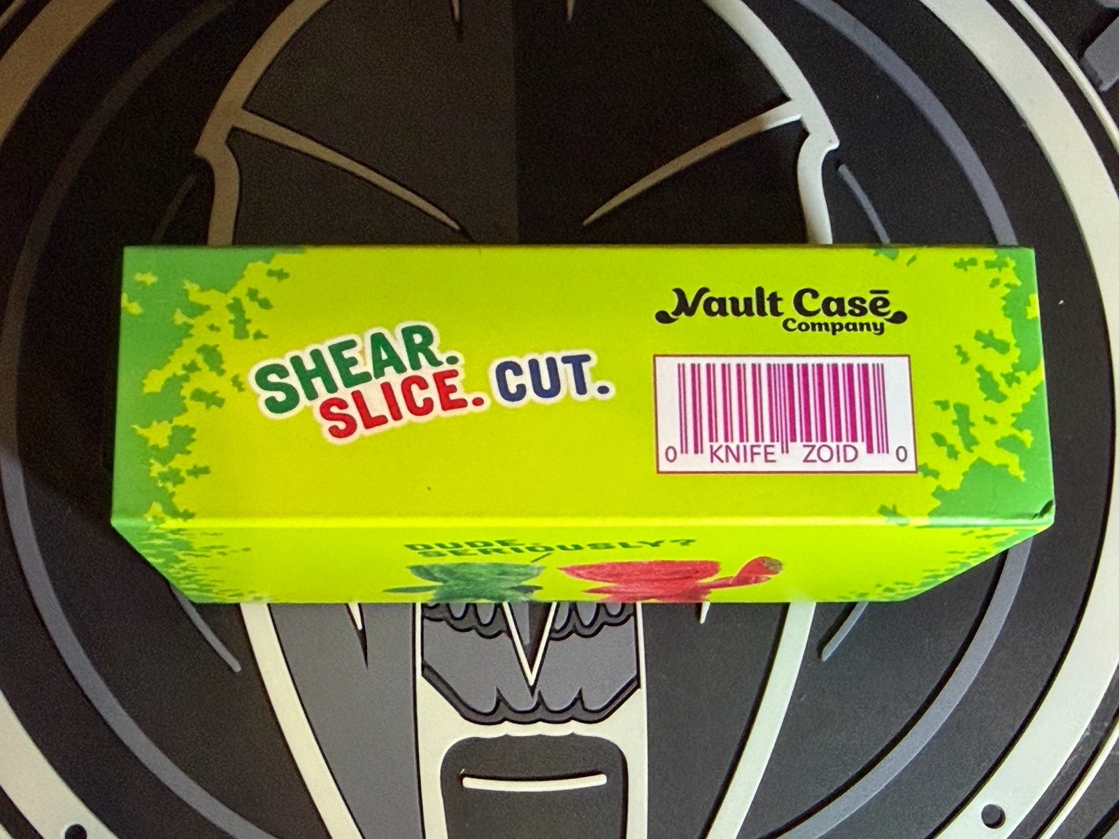 Vault Case Company Knife Zoid Sour Patch Green Aluminum Pocketknife Steel