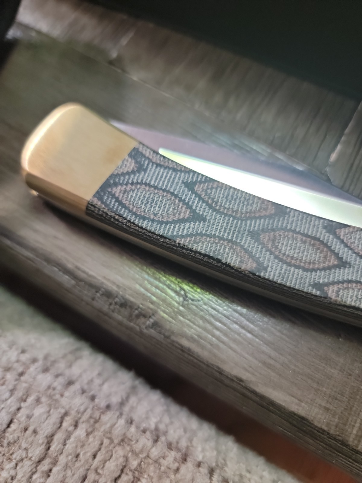 1 Of 250 SMKW Exclusive Buck 110 Python Magnacut Micarta Folding Hunter 2025