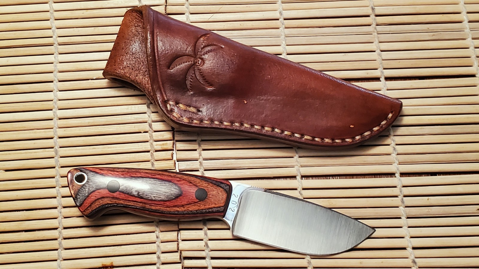 RayBone Custom Knife, Hunting Skinning Knife