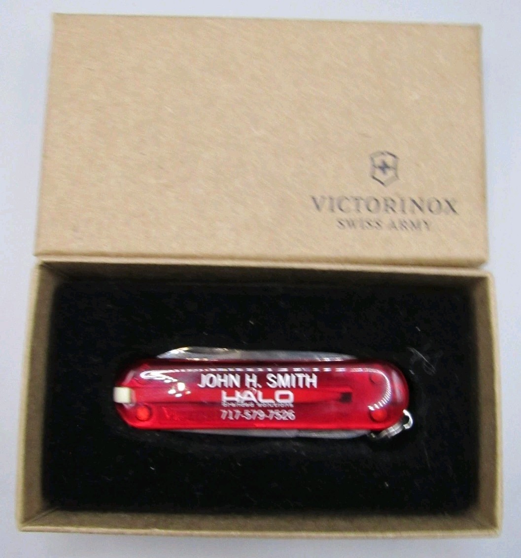 Victorinox Classic SD Halo Branded Solutions Advertising Knife