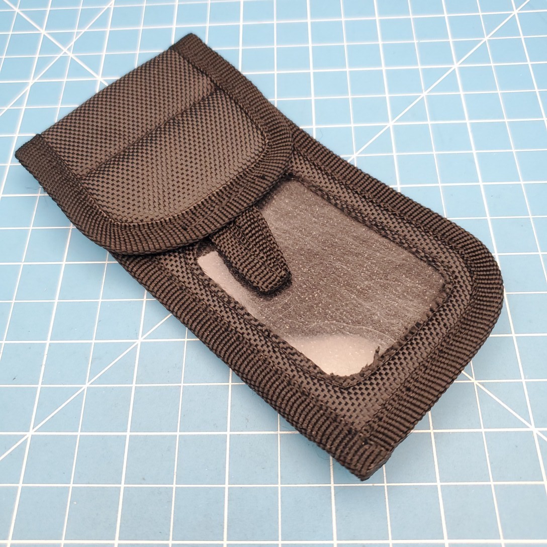 Folding Blade Knife Sheath Black Nylon Belt Pouch Case 5.5″x4.75″
