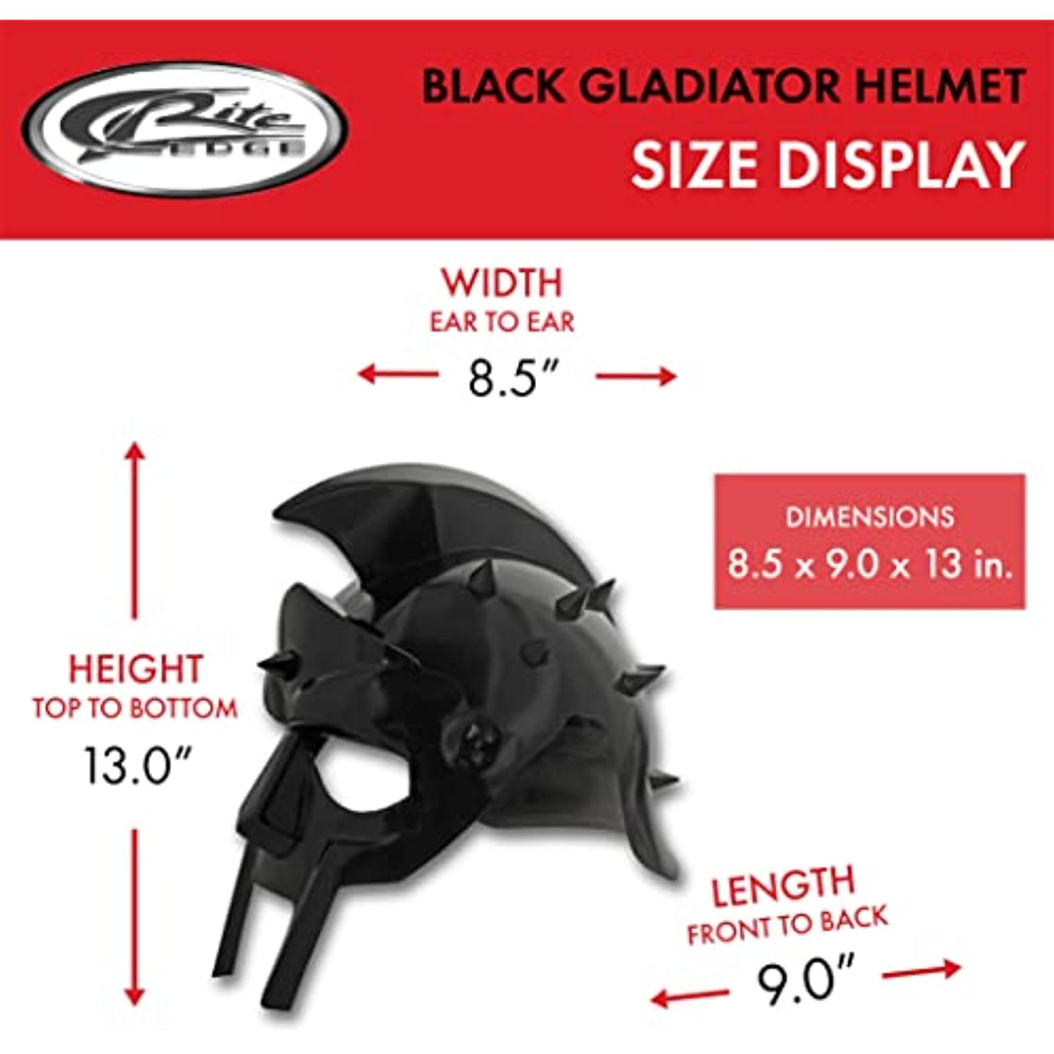 SZCO Supplies None Helmet, Black, 11 inches