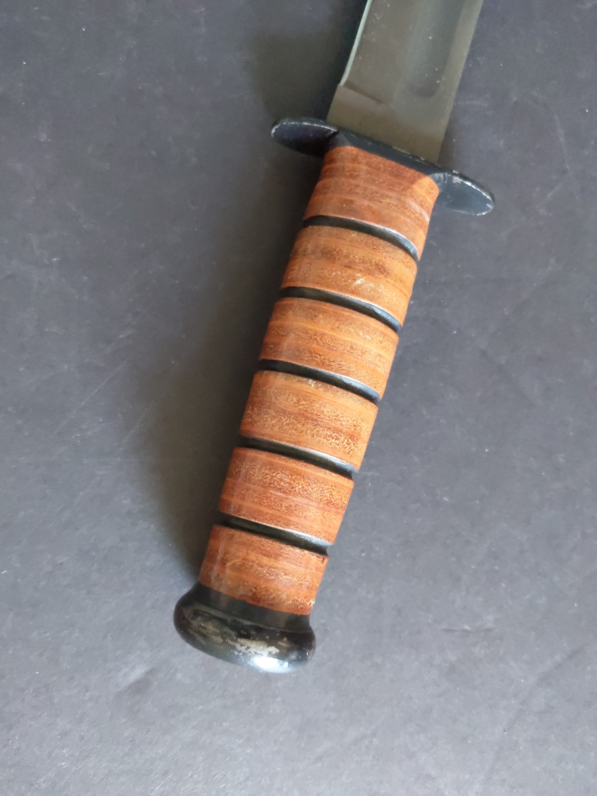 USMC KA-BAR 1217 World War II 50 Fiftieth Anniversary Edition Fighting Knife USA