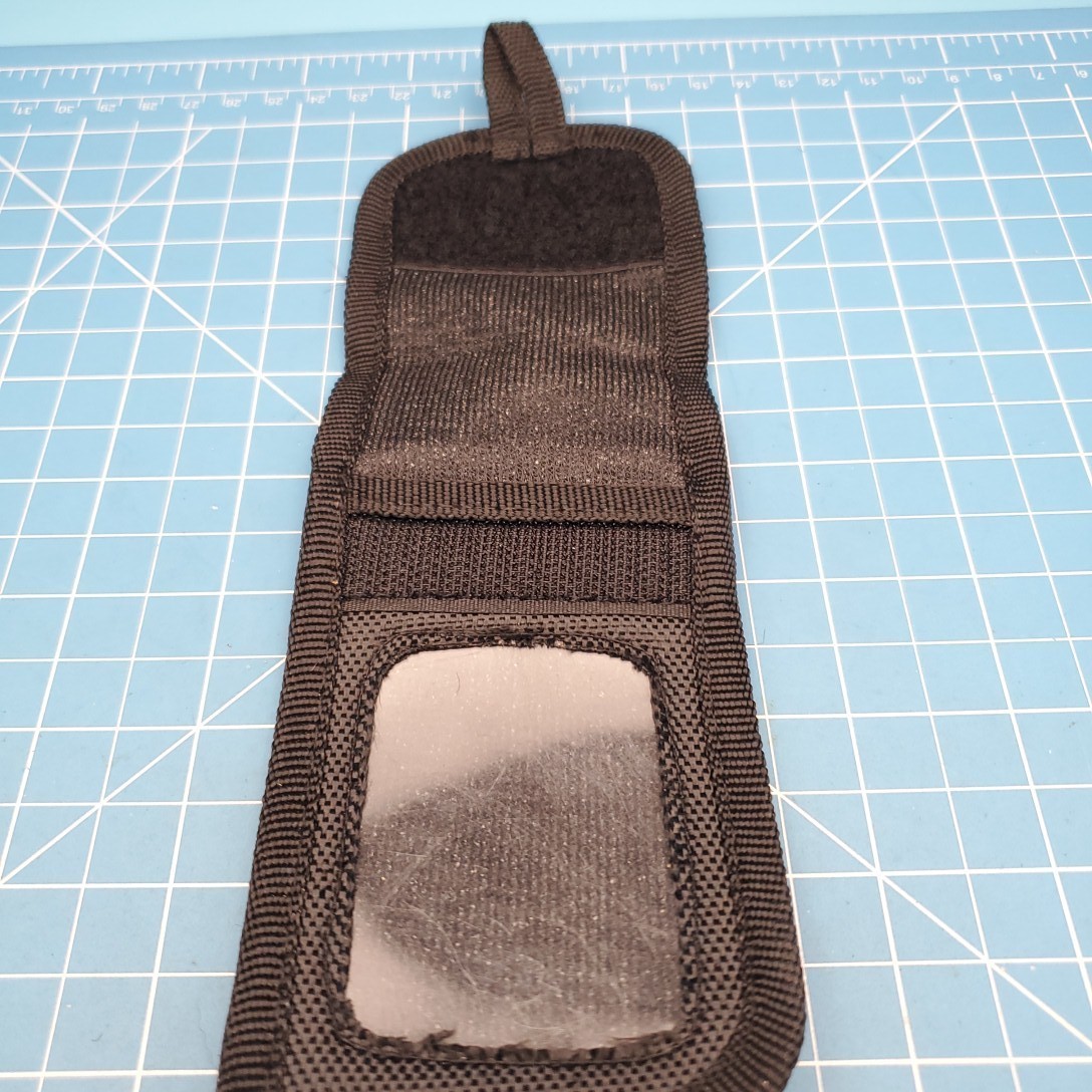 Folding Blade Knife Sheath Black Nylon Belt Pouch Case 5.5″x4.75″