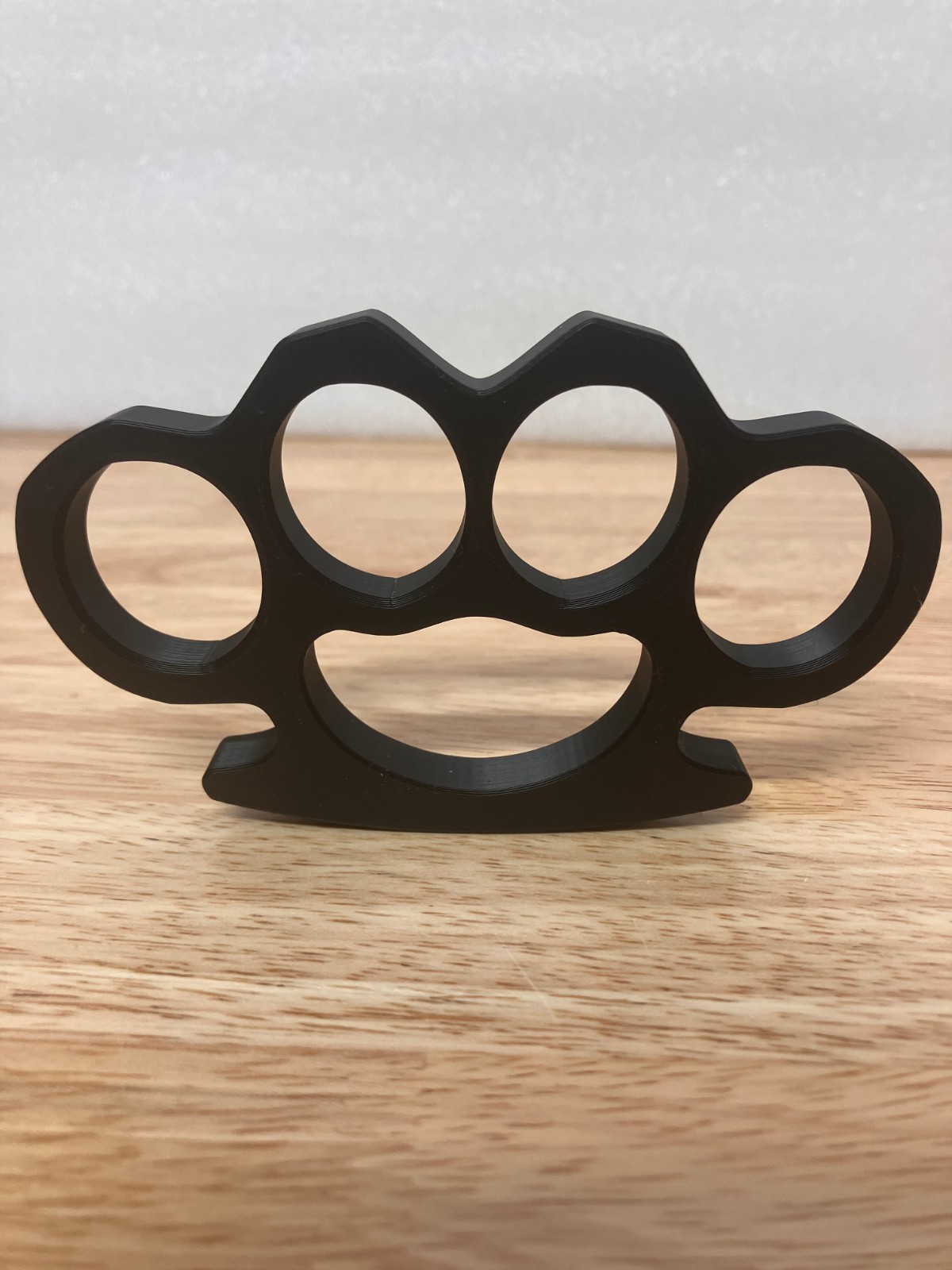 **Buy 1 Get 1 Free** Cosplay Knuckles Prop, 3D Printed, Not Real (Black Plastic)