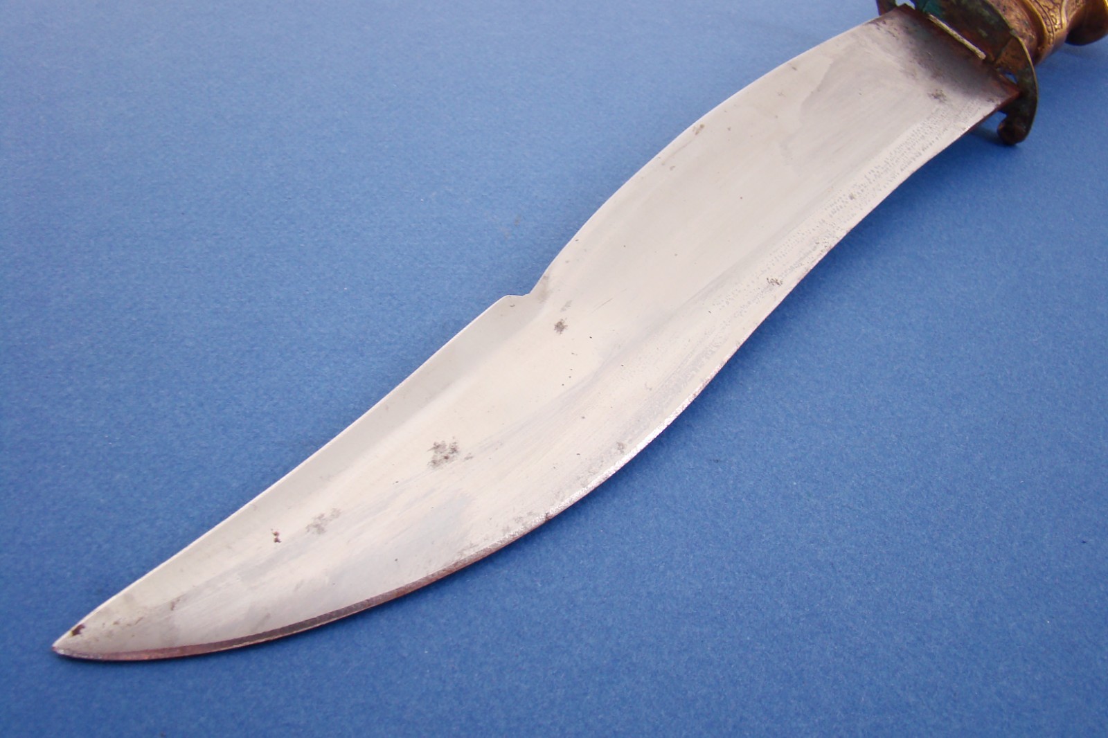 ANTIQUE PUNJAB INDIA MILITARY SIKH WARRIOR FIGHTING COMBAT KNIFE SWORD KNIVES VG