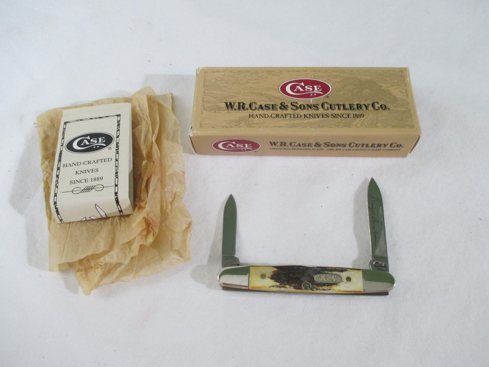 Case XX 1997 Stag Eisenhower Knife 5263 SS, Item 00134