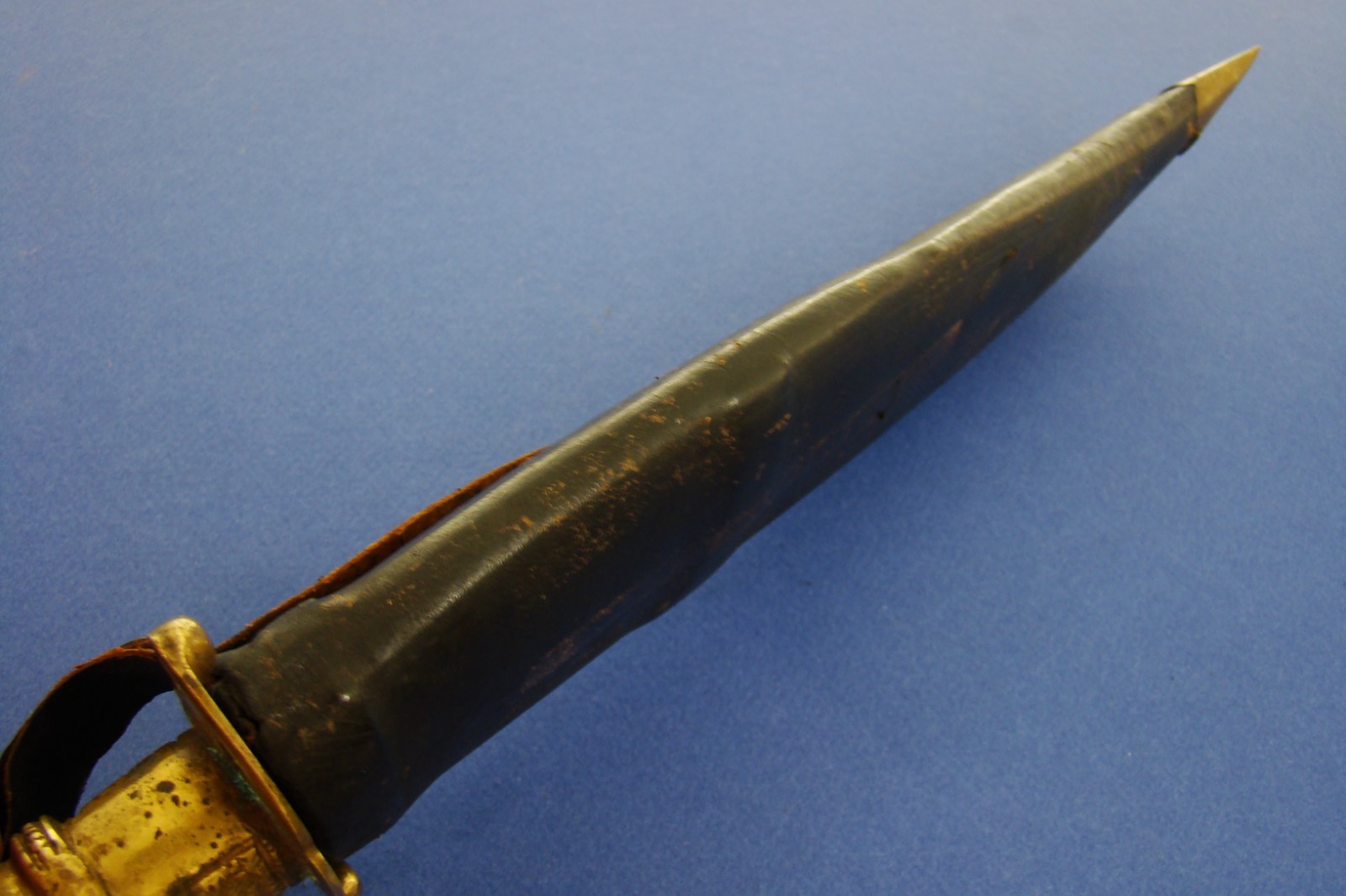 ANTIQUE PUNJAB INDIA MILITARY SIKH WARRIOR FIGHTING COMBAT KNIFE SWORD KNIVES VG