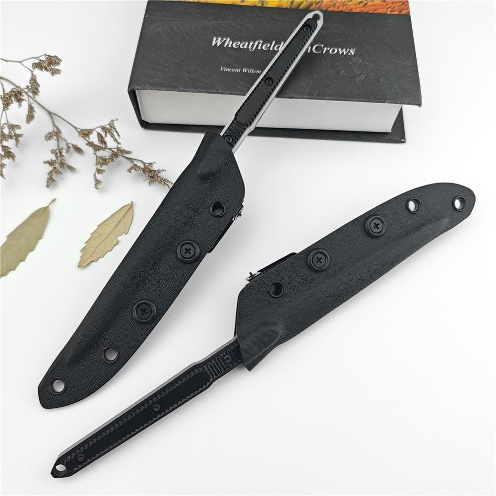 9.5» Full Tang Tactical Fixed Blade 8Cr13Mov Steel Blade Aluminum Handles wi…