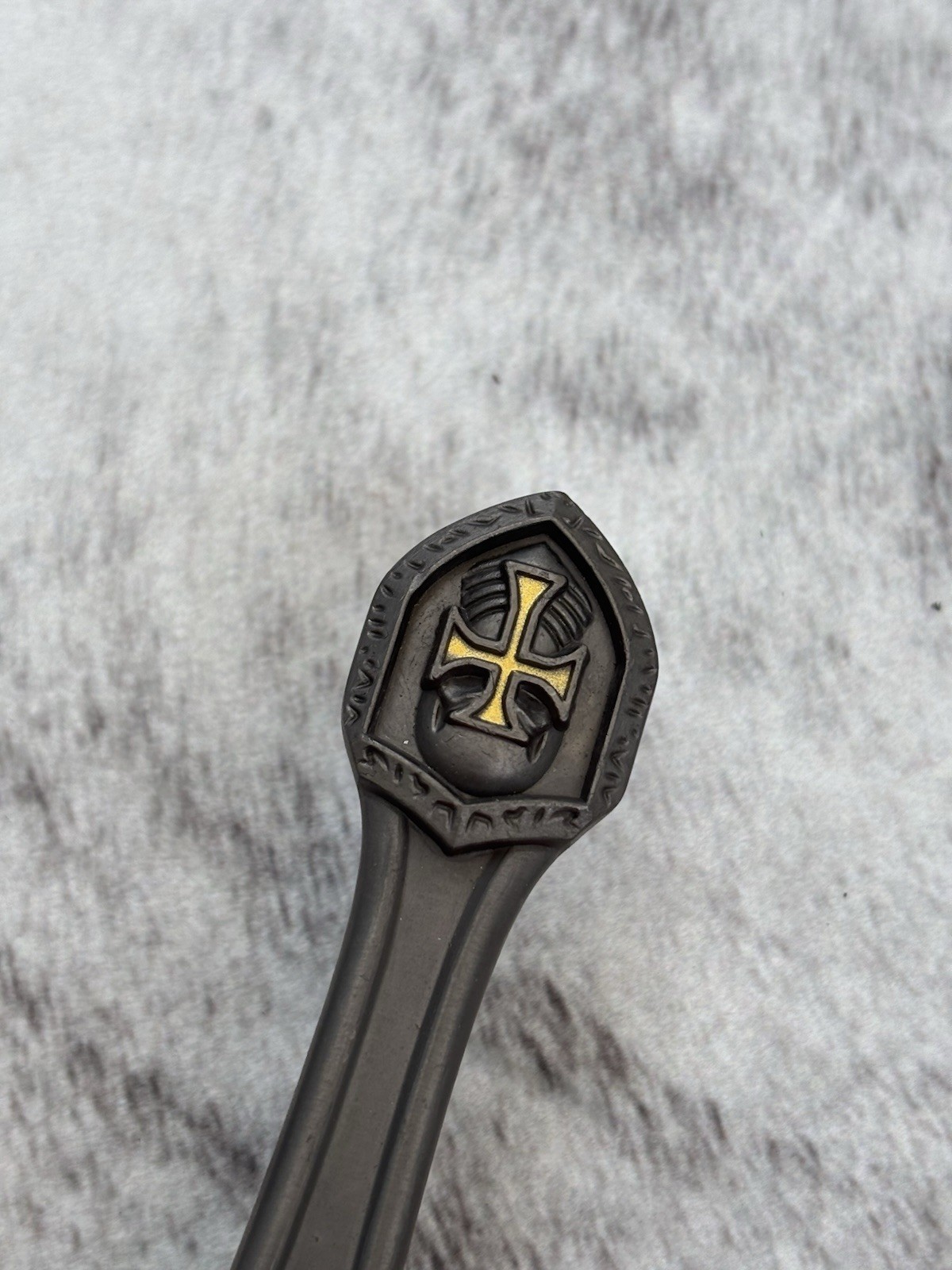 38” Crusader Sword Knights Templar Metal Scabbard Amazing Quality Double Edge