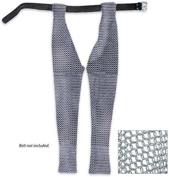 Medieval Warrior Battle Ready Chausses Chain Mail Leggings Costume Cosplay