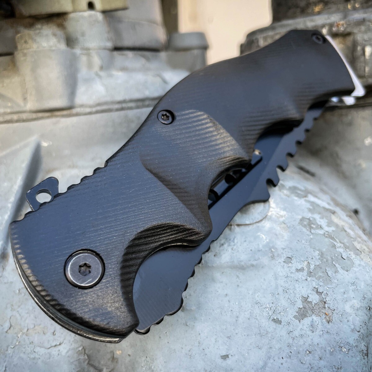 8.5” CSGO Tactical Spring Assisted Open Blade Folding Pocket Knife Hunting Knife