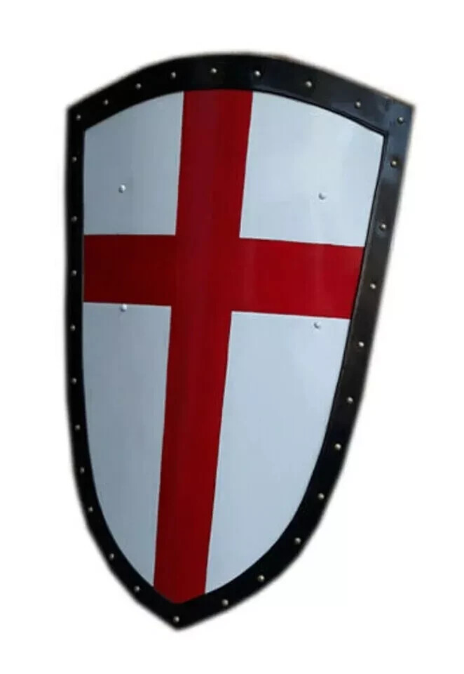 Medieval Knight Cross Battle Armor shield Templar COSPLAY COSTUME REPLICA shield