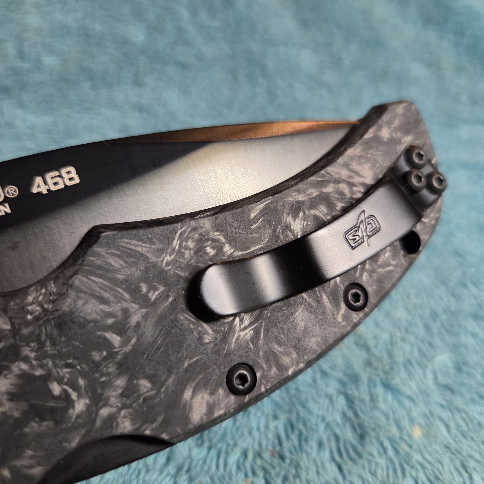 Cold Steel Limited Recon 1 Spear Point S35VN Carbon Fiber ,#468 Of Only 600 Made