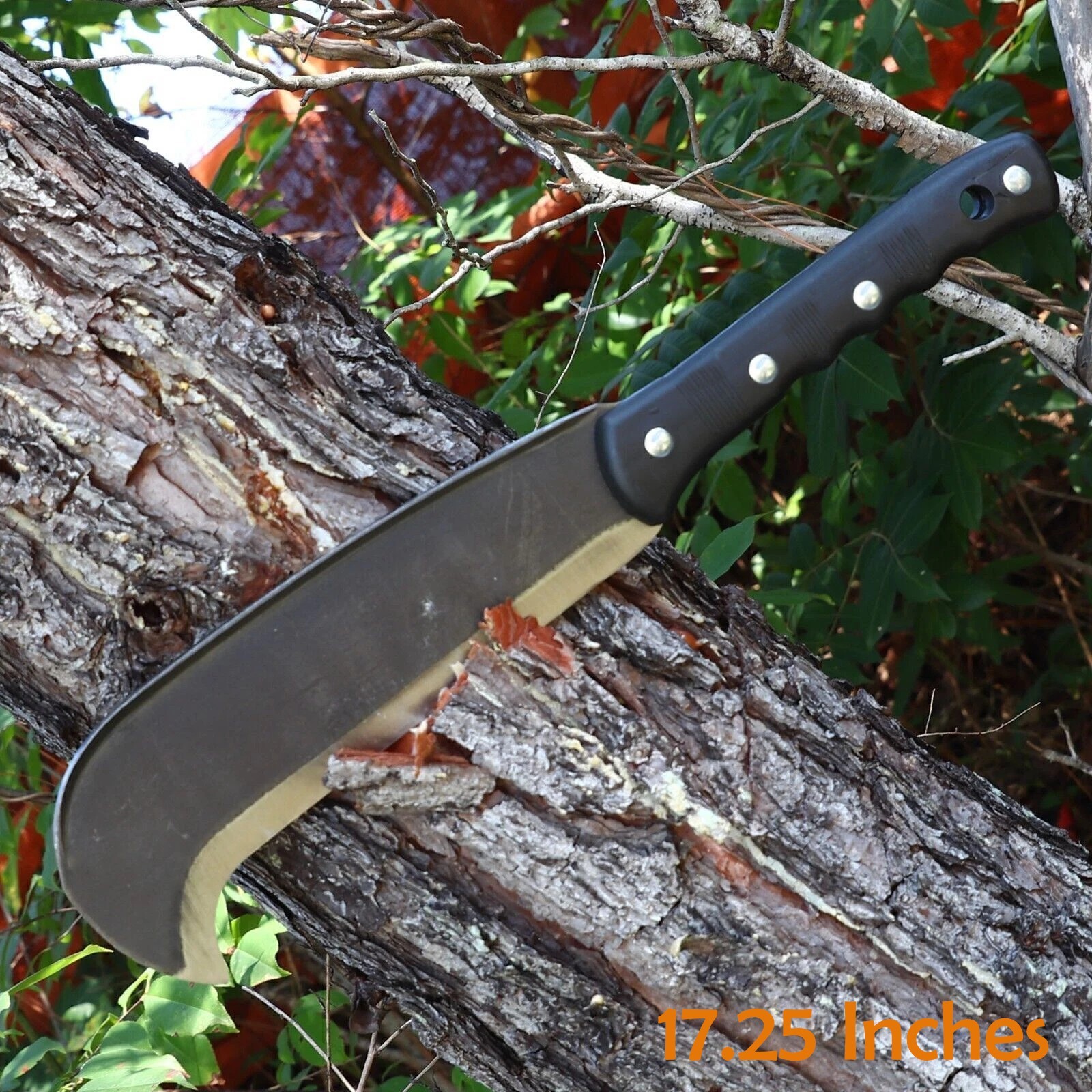 CARBON STEEL BILLHOOK SICKLE MACHETE FOR CLEARING AND HARVESTING YARD TOOL