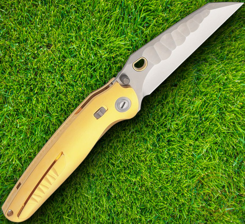 Ketuo Dirty Bird Folding Knife 3.75″ Bohler M390 Steel Blade Titanium Handle