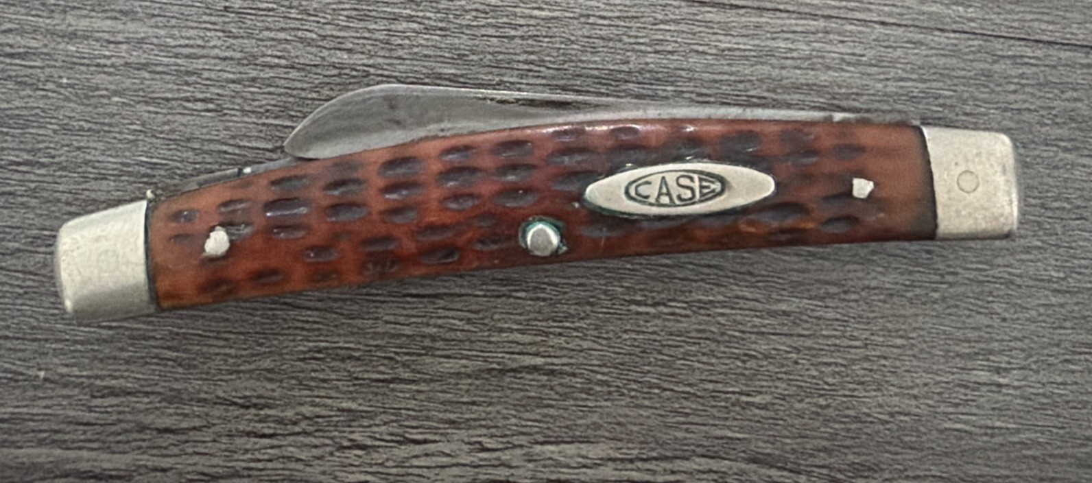 Knife Case XX Red Bone Texas Jack Knife 1940-64 VG