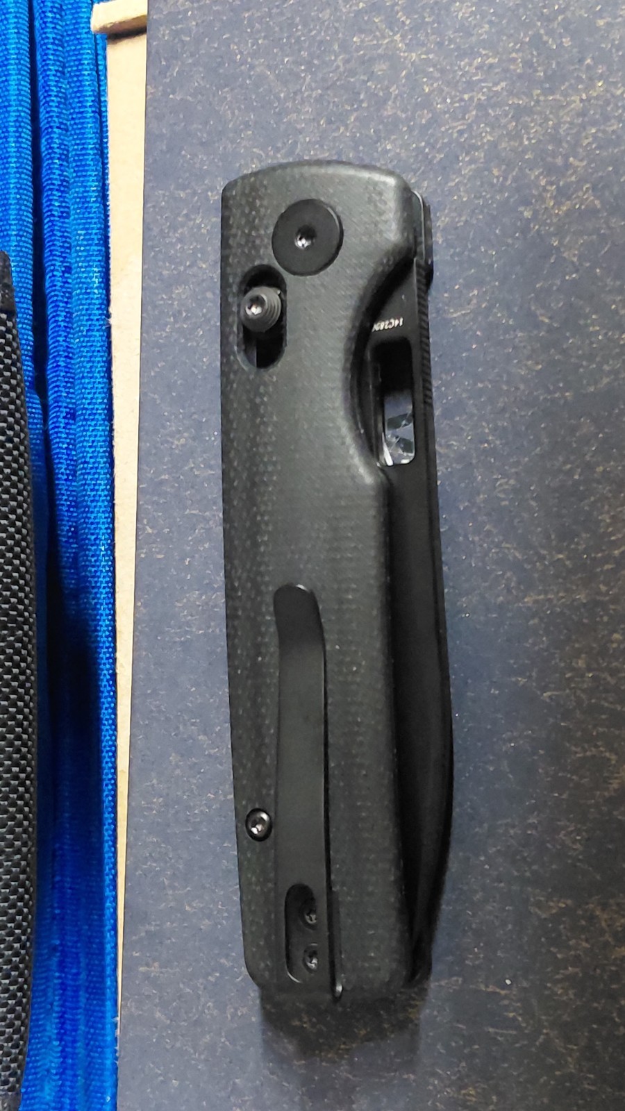 Trivisa Sabretooth Folding Pocket Knife 14c28n W/Black Micarta, Ty29-bm-14