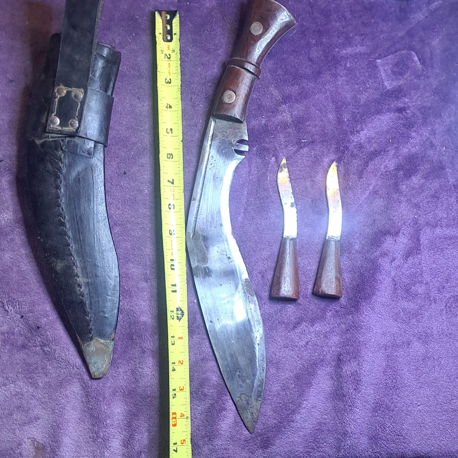 British/India Military Issued Kukri Aged For Sure But Solid WW2 I Believe