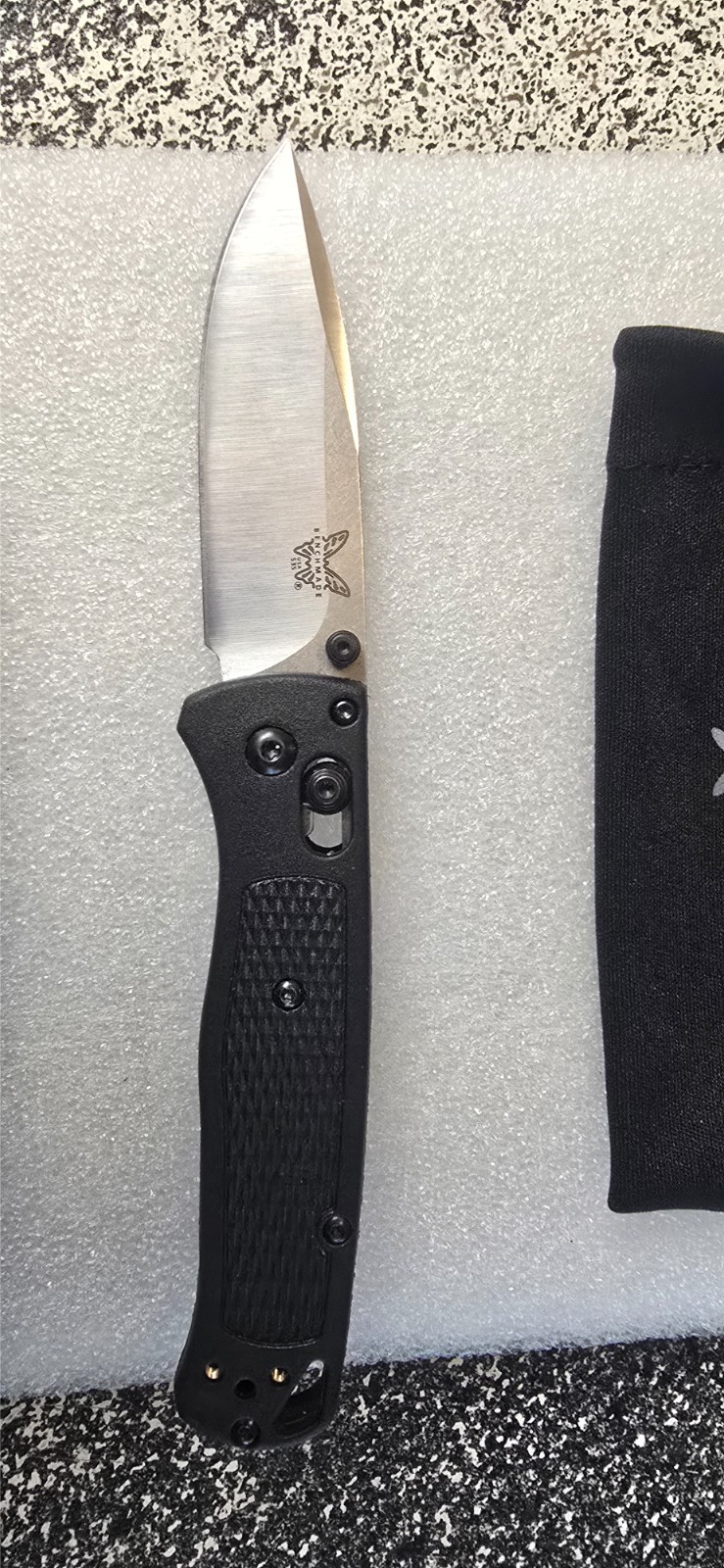 Benchmade 535 Bugout With Black Grivory Handle CPM-S30V Folding Pocket Knife