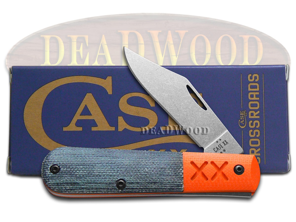 Case xx Knives Barlow XR Crossroads 64266 Blue Denim S35VN Stainless Knife