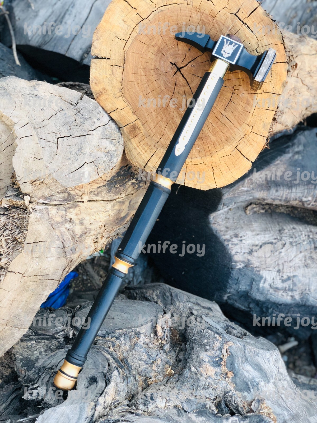 Handmade Viking War Hammer 32″ | High Carbon Steel Medieval Gift for Him