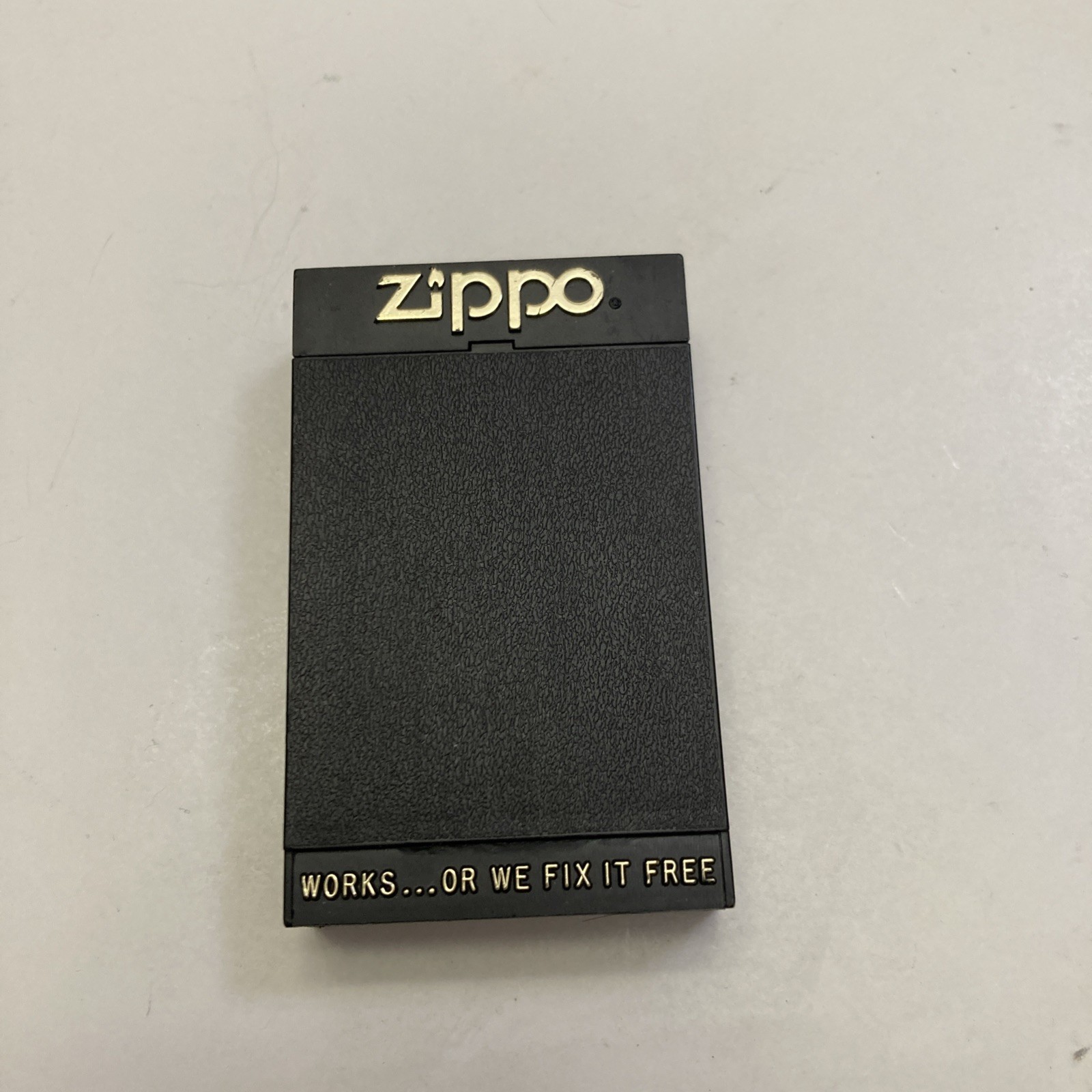 Zippo Pocket Knife with Case Branded Inland Container Company Made In USA