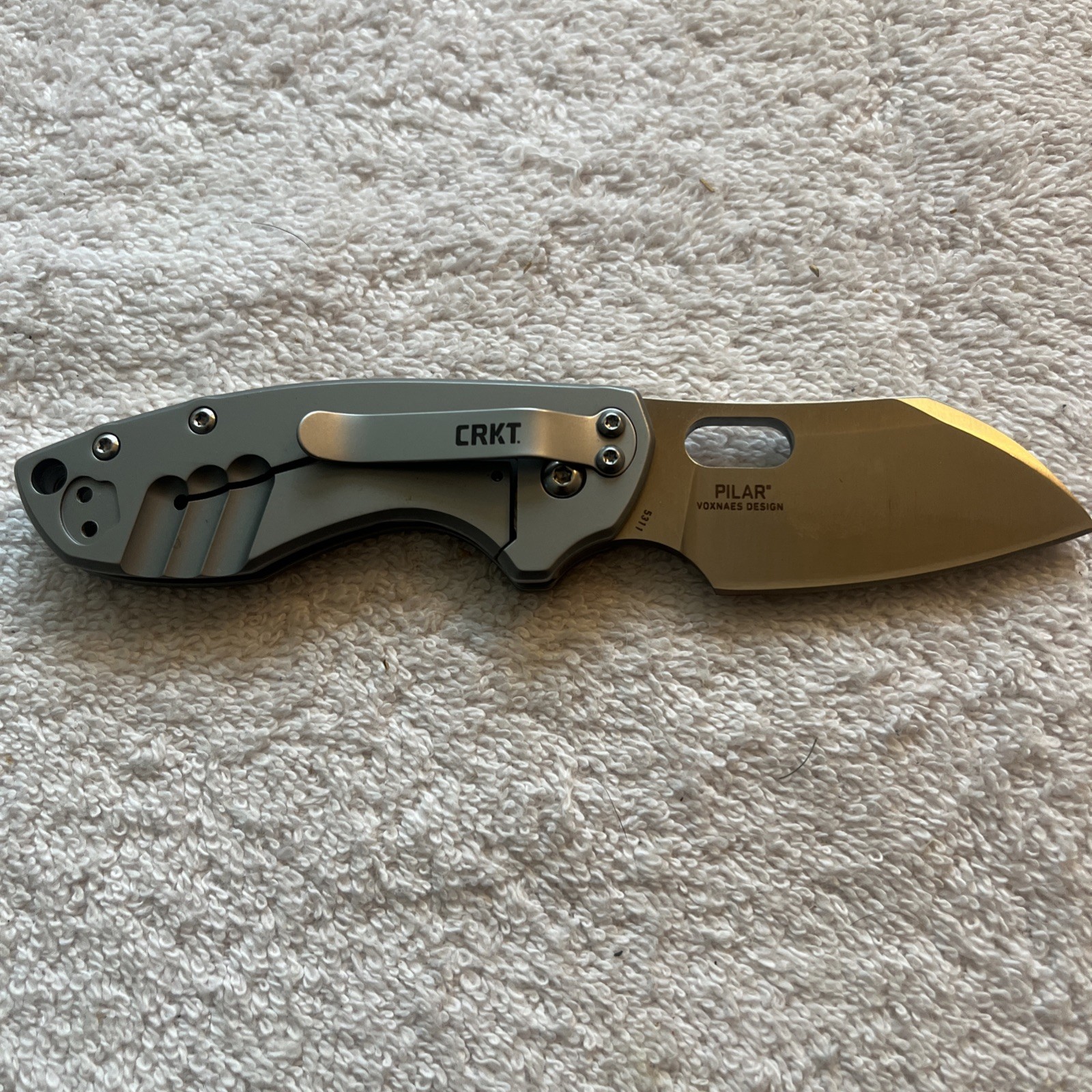 CRKT Pilar Folder Line Lock Folding Pocket Knife