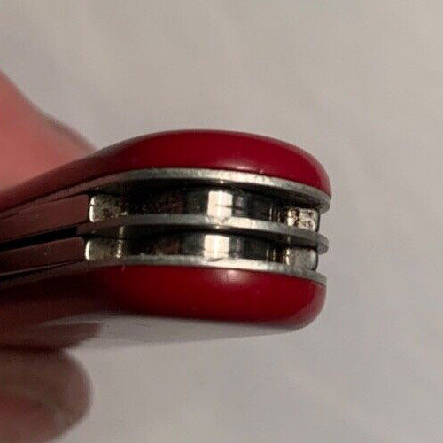 Vintage Victorinox Knife with double Clip Point Blades *NONE ON EBAY LIKE THIS*