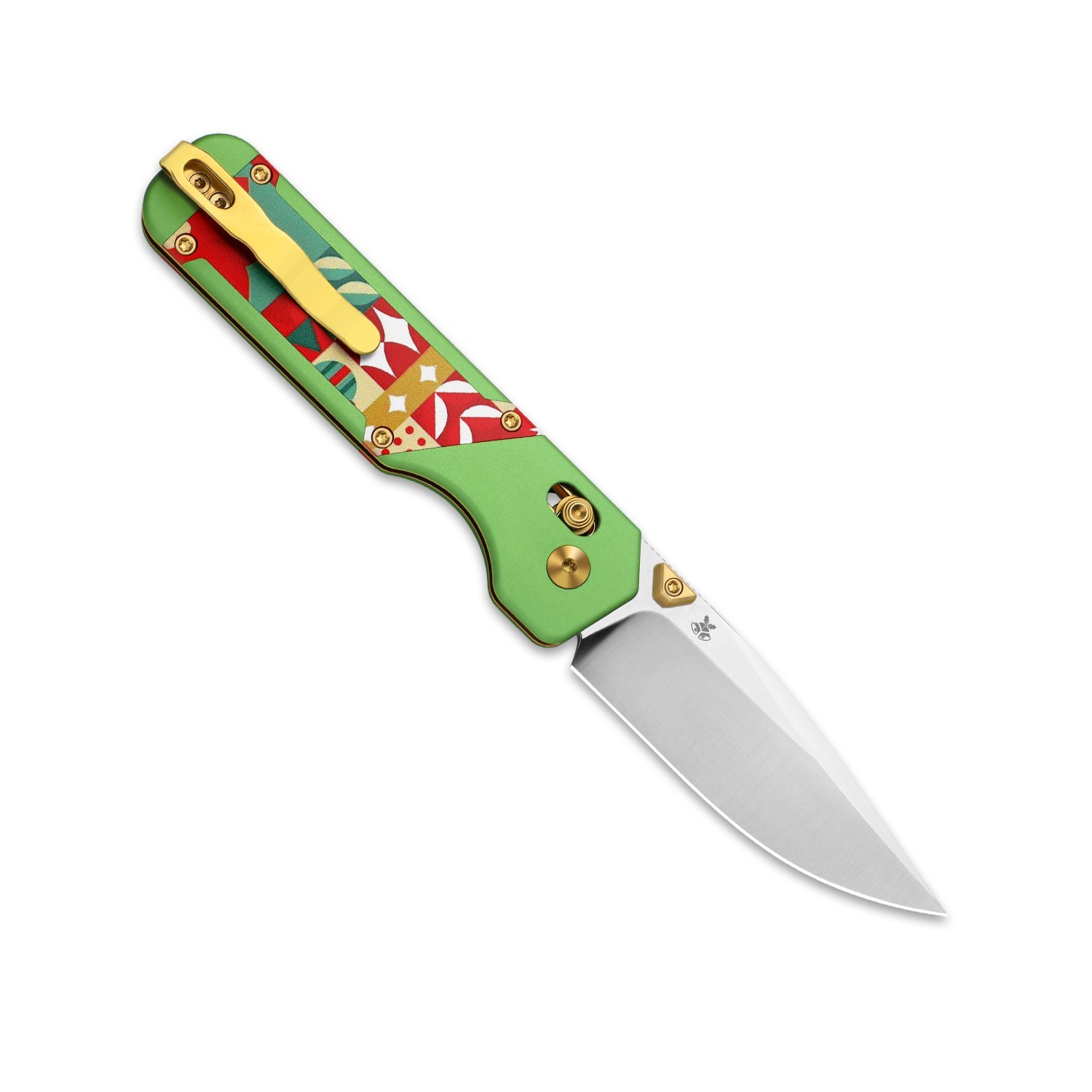 Kizer Militaw Christmas Folding Knife S45VN Blade Aluminum &G10 Handle Ki3634MC1