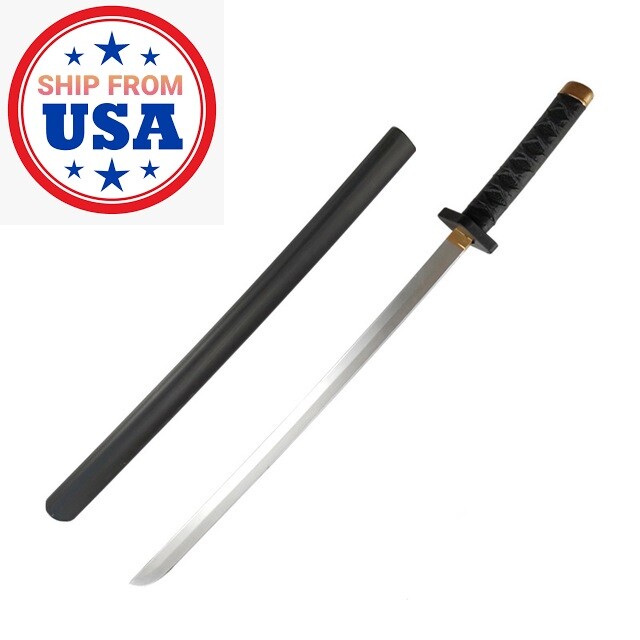 30″ Katana Samurai Japanese Ninja Toy Sword Blade Cosplay Plastic Foam Props