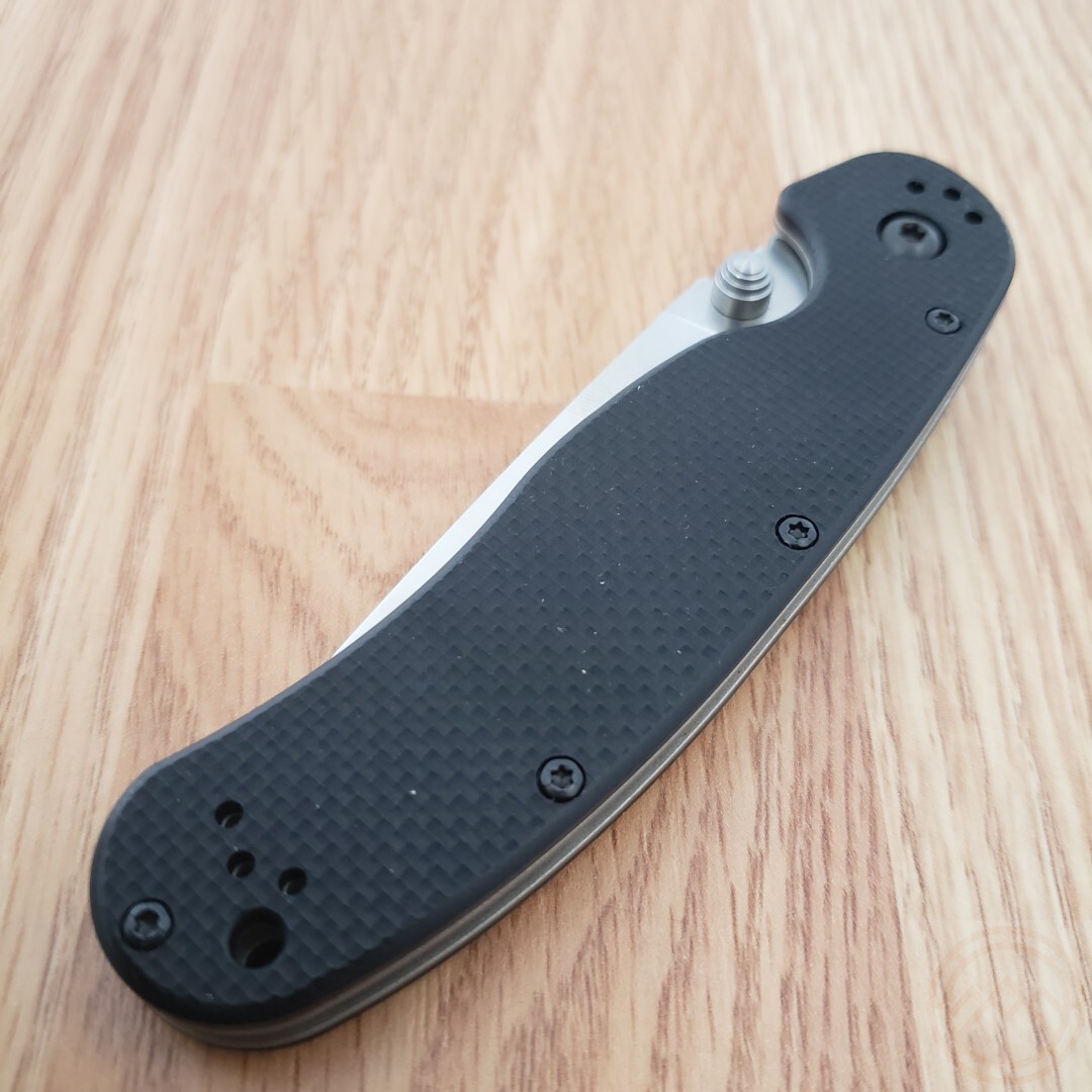 Ontario RAT 1.5 Folding Knife 3.25″ MagnaCut Stainless Blade Black G10 Handle