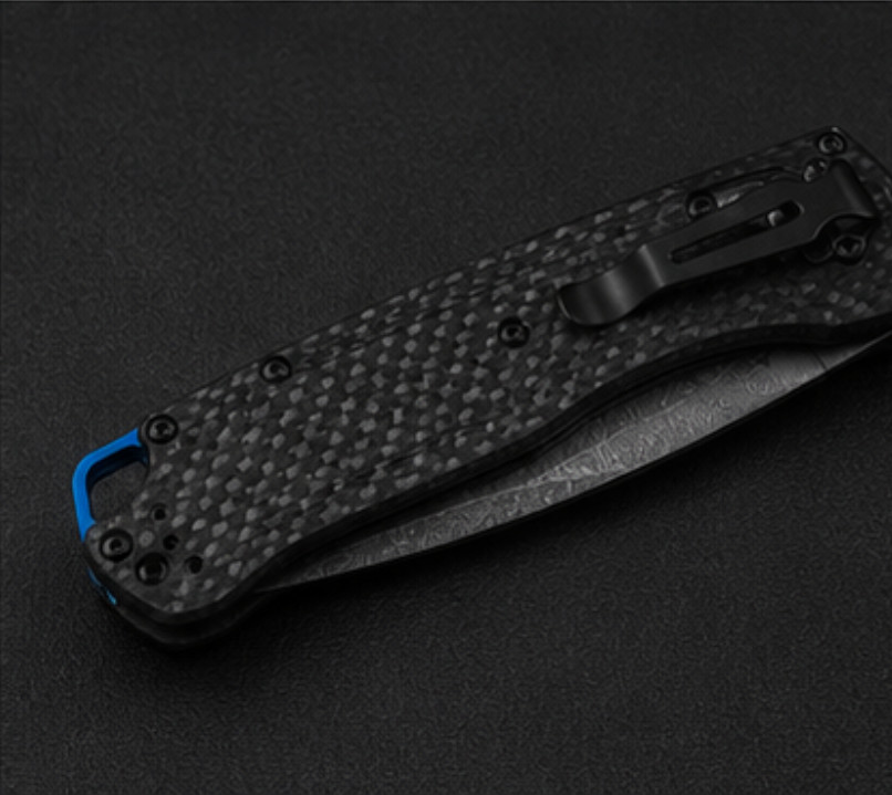 Carbon Fiber Handle Axis Lock Damascus steel Blade Tactical Pocket Knife 2026