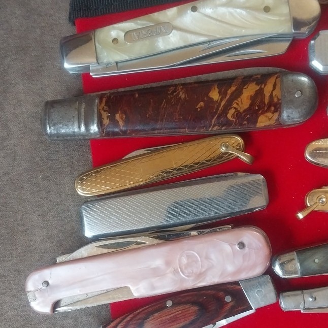 Pocketknife & Multi-Tool Lot Slipjoint Manual SS Clip/Pen 1-3 Blade Tools