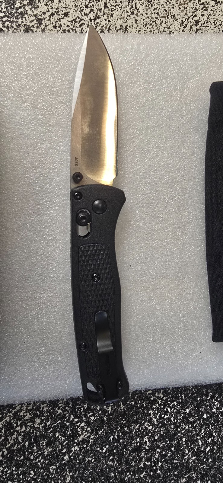 Benchmade 535 Bugout With Black Grivory Handle CPM-S30V Folding Pocket Knife