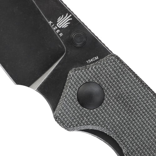 Kizer Towser S EDC Folding Pocket Knife 154CM Blade Micarta Handle V3593SC2