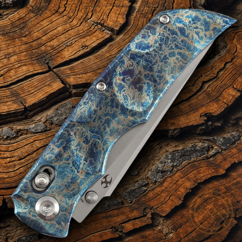 Kansept Knives SIF Folding Knife 3.75″ CPM S35VN Steel Blade Titanium Handle