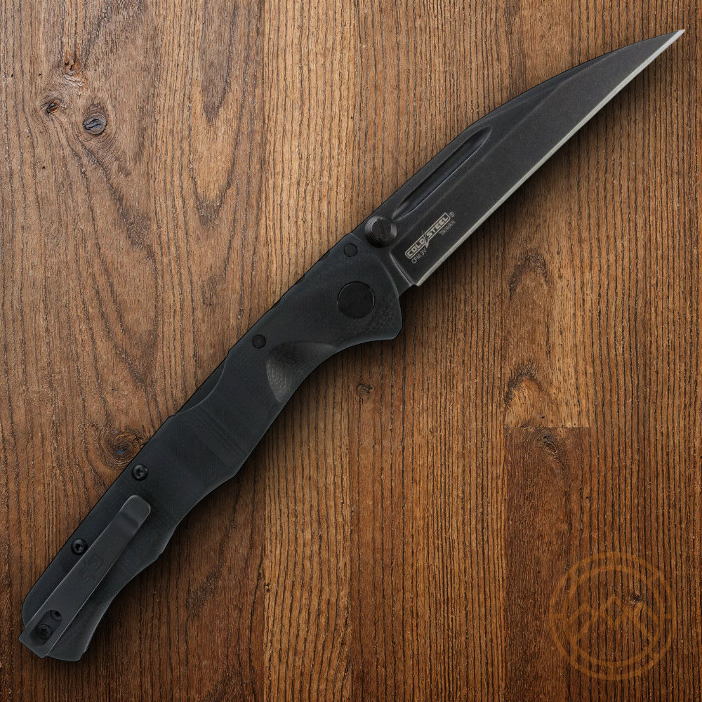 Cold Steel Frenzy II Folding Knife 3.5″ CPM-3V Steel Blade Black G10 Handle